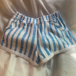 Anthropologie’s Lilka Blue Stripped Shorts